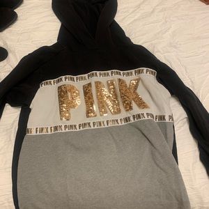 Pink hoodie
